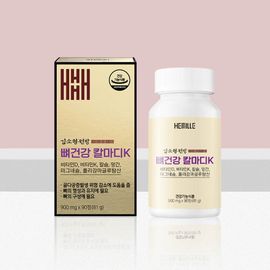 KIM SOHYUNG Bone Health Calmady K (90Tablets) – 6-in-1 Formula with Calcium, Manganese, Vitamin D, Vitamin K, Poly-γ-Glutamic Acid & Magnesium _ Made in Korea